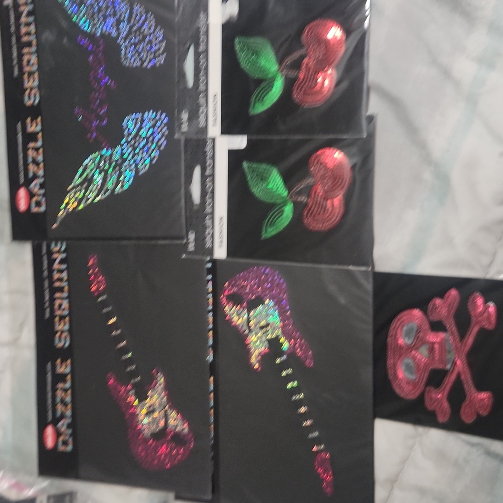 NWT Bundle of Iron-On Rock-N-Roll